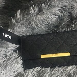 Brand new bcbg Paris black wallet